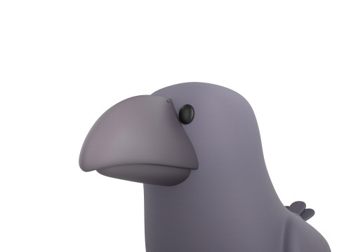 Character277 Crow 3D Модель