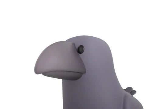 Character277 Crow 3D Model