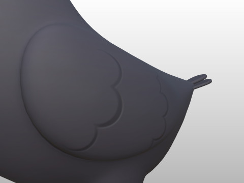 Character277 Crow 3D Модель