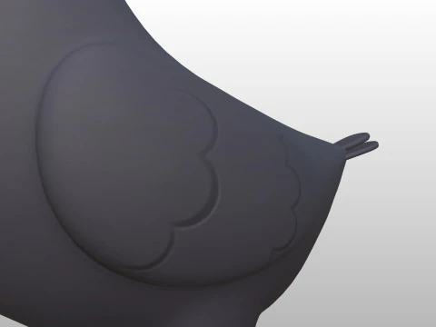 Character277 Crow 3D Model