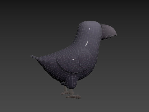 Character277 Crow 3D Модель