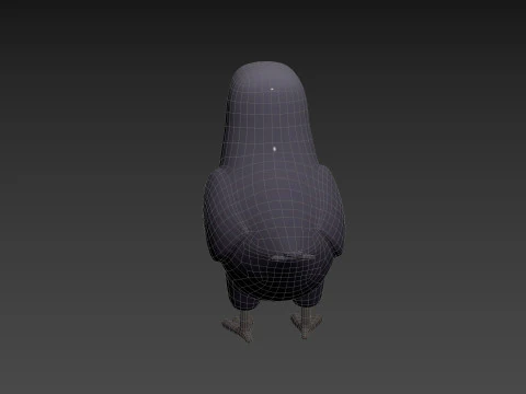 Character277 Crow 3D Model