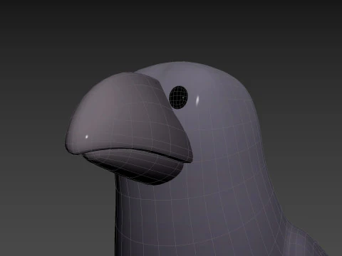 Character277 Crow 3D Model