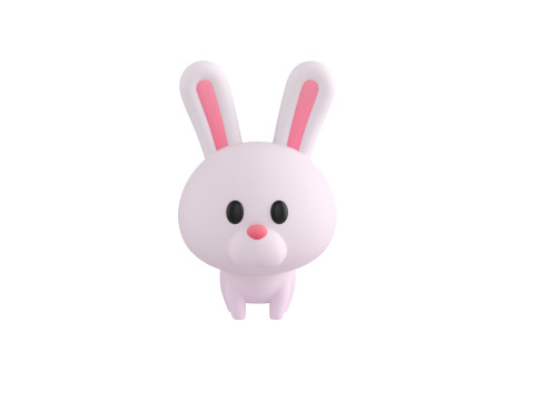 Character278 Rabbit 3Dモデル