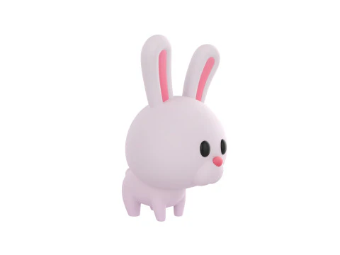 Character278 Rabbit 3D Model