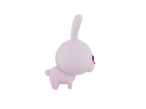 Character278 Rabbit 3Dモデル