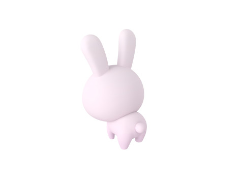 Character278 Rabbit 3Dモデル