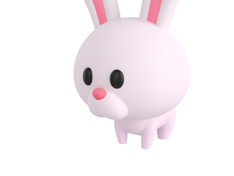 Character278 Rabbit 3Dモデル
