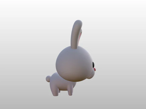 Character278 Rabbit 3D Model