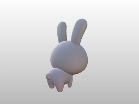 Character278 Rabbit 3D Model