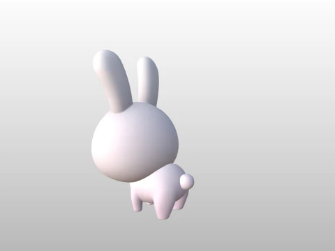 Character278 Rabbit 3D Model