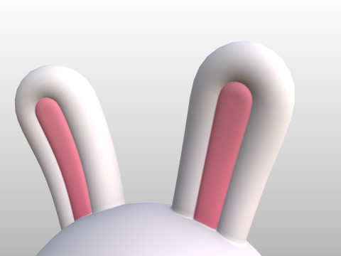 Character278 Rabbit 3Dモデル