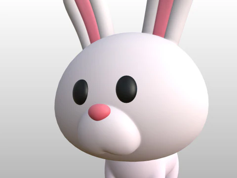 Character278 Rabbit 3D Model