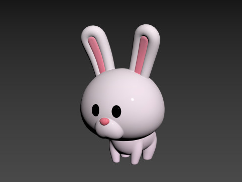 Character278 Rabbit 3Dモデル