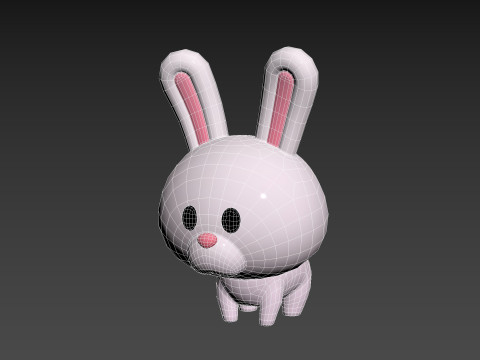 Character278 Rabbit 3Dモデル