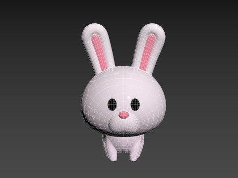 Character278 Rabbit 3Dモデル