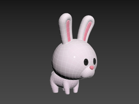 Character278 Rabbit 3Dモデル