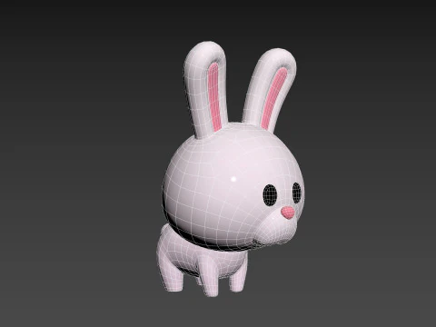 Character278 Rabbit 3D Model