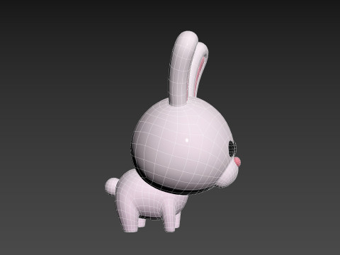Character278 Rabbit 3Dモデル