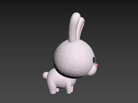 Character278 Rabbit 3D Model