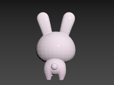 Character278 Rabbit 3Dモデル
