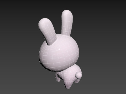 Character278 Rabbit 3Dモデル