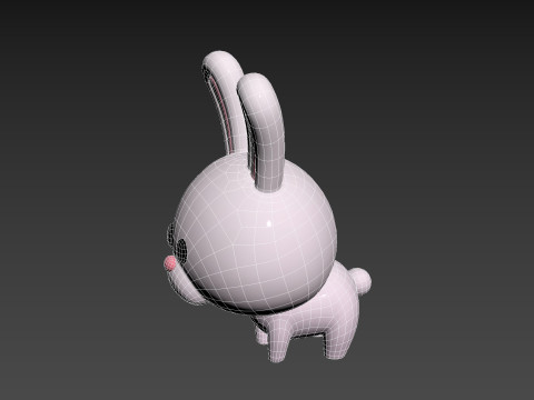 Character278 Rabbit 3Dモデル