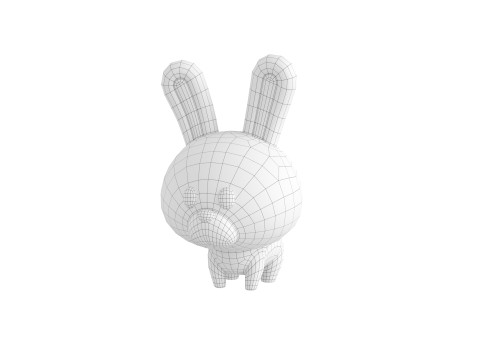 Character278 Rabbit 3Dモデル