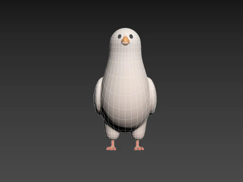 Character279 Dove 3D Model