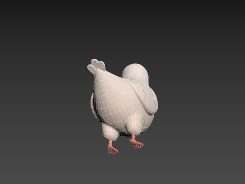 Character279 Dove Model 3D