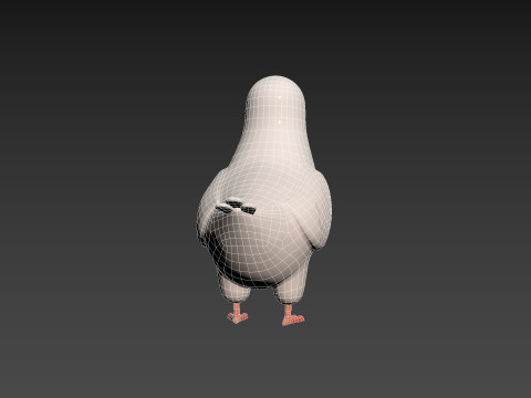 Character279 Dove Model 3D