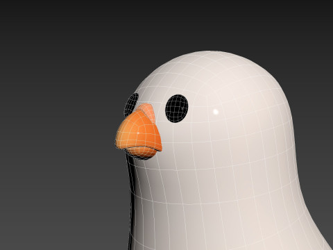 Character279 Dove Model 3D