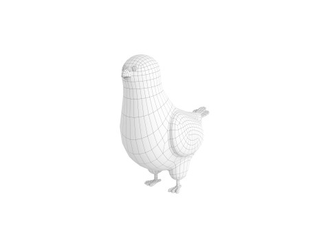 Character279 Dove Model 3D