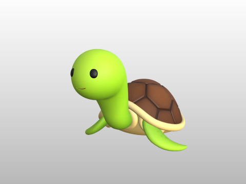 Character280 Turtle Modelo 3D