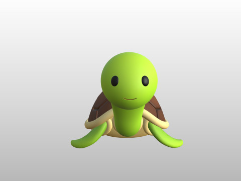 Character280 Turtle Modelo 3D
