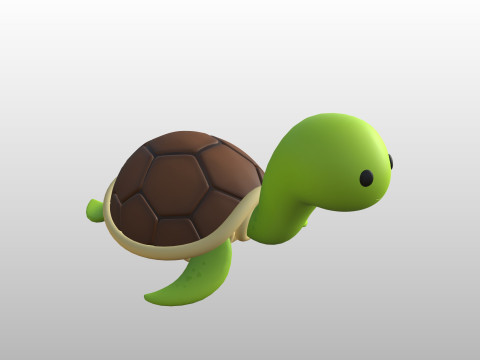 Character280 Turtle Modelo 3D