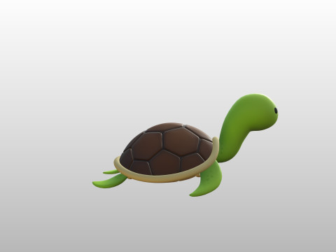 Character280 Turtle Modelo 3D
