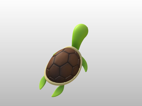 Character280 Turtle Modelo 3D