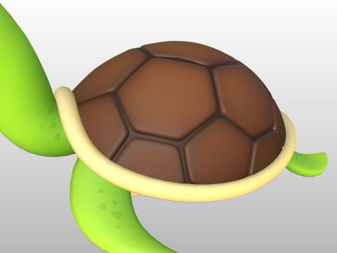 Character280 Turtle Modelo 3D