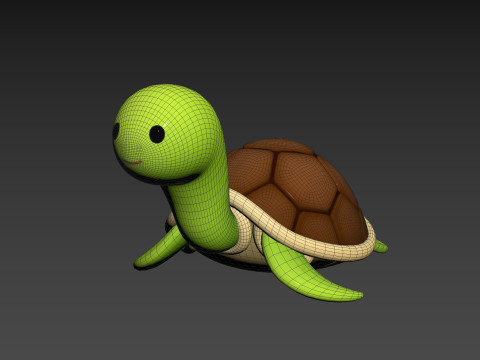 Character280 Turtle Modelo 3D