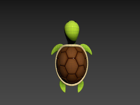 Character280 Turtle Modelo 3D