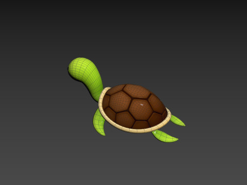Character280 Turtle Modelo 3D