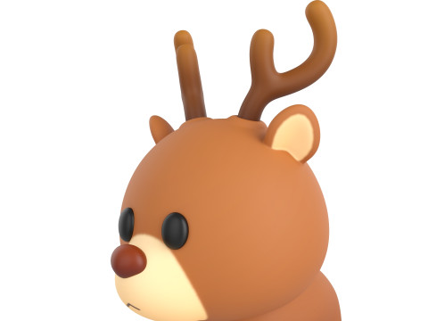 Character281 Deer 3D Model