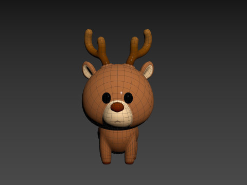 Character281 Deer 3D Model