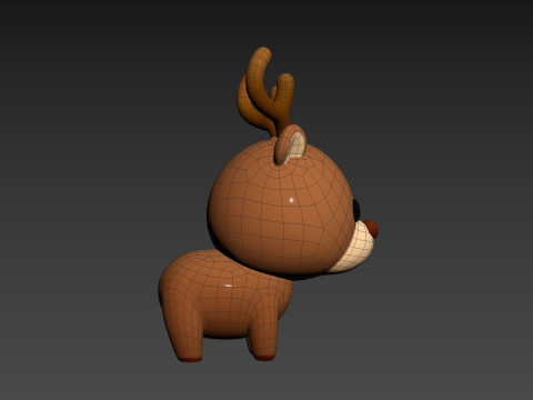 Character281 Deer 3D Model