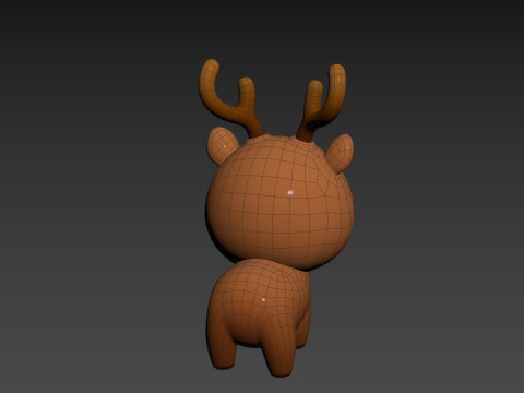 Character281 Deer 3D Model