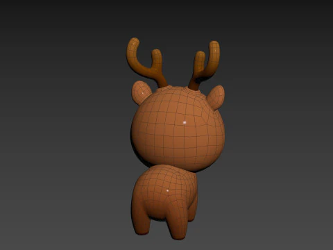 Character281 Deer 3D Model