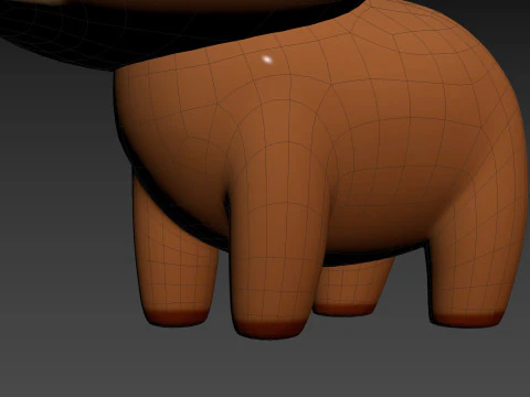 Character281 Deer 3D Model