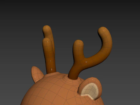 Character281 Deer 3D Model