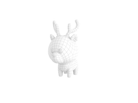 Character281 Deer 3D Model